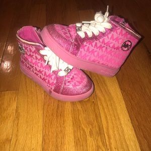 MIchael Kors high top Logo sneakers